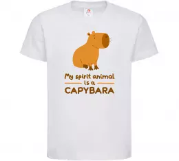 Детская футболка Capybara Potter Красный фото
