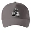 Кепка Лінивець з кавою Серый фото