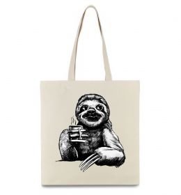 Эко-сумка Лінивець з кавою