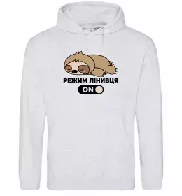 Мужская толстовка (худи) Just do it later Белый фото