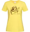 Женская футболка Chill more Лимонный Женская футболка Chill more Лимонный фото