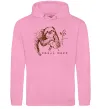 Женская толстовка (худи) Chill more Розовый фото