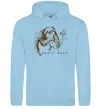 Женская толстовка (худи) Chill more Голубой фото