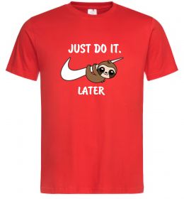 Чоловіча футболка Just do it later