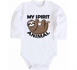 Детский боди My spirit animal sloth