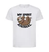 Детская футболка My spirit animal sloth Белый фото