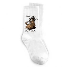 Носки Sorry I can` I`m very busy