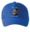 Кепка Sorry I can` I`m very busy Яскраво-синій Кепка Sorry I can` I`m very busy Яскраво-синій фото