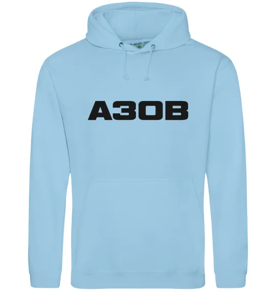 Жіноча толстовка (худі) Азов Блакитний фото