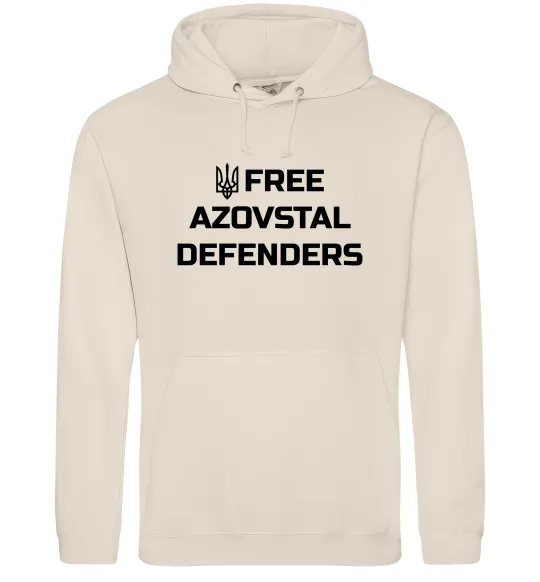 Мужская толстовка (худи) Free Azovstal Defenders Таш фото