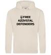 Мужская толстовка (худи) Free Azovstal Defenders Таш фото