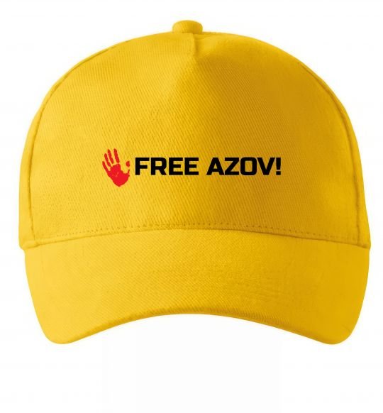 Кепка Free Azov Солнечно желтый фото