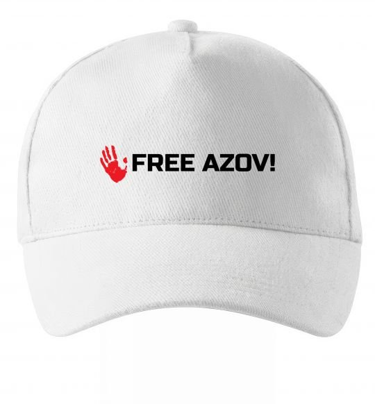 Кепка Free Azov Белый фото