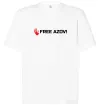 Футболка Оверсайз Free Azov Белый фото