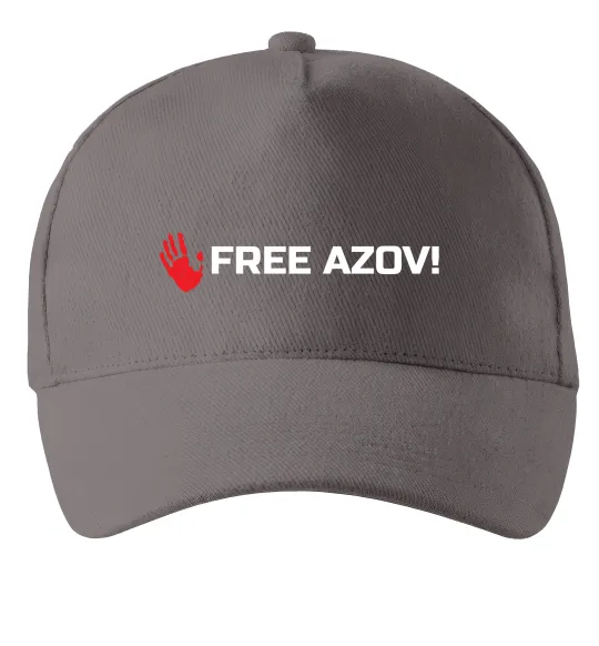 Кепка Free Azov Серый фото