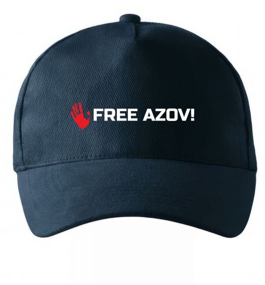 Кепка Free Azov Темно-синий фото