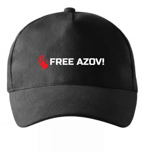 Кепка Free Azov Черный фото