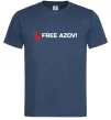 Мужская футболка Free Azov Темно-синий фото