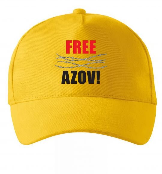 Кепка Free Azov Солнечно желтый фото