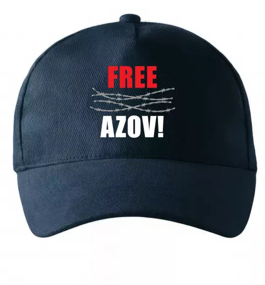 Кепка Free Azov Темно-синій фото