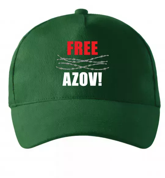 Кепка Free Azov Темно-зелений фото