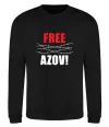 Свитшот Free Azov Черный фото