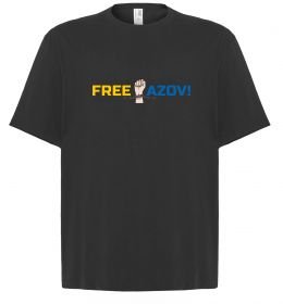 Футболка Оверсайз Free Azov рука