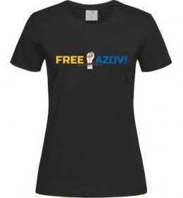 Женская футболка Free Azov рука