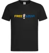Мужская футболка Free Azov рука Черный фото