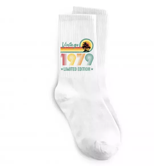 Носки Vintage 1979 Белый фото