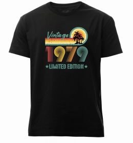 Чоловіча преміум футболка Vintage 1979