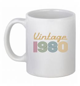 Чашка керамічна Vintage 1980
