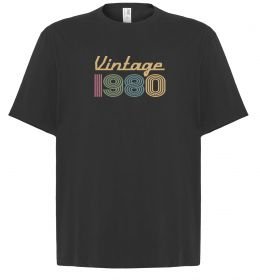 Футболка Оверсайз Vintage 1980 Футболка Оверсайз Vintage 1980