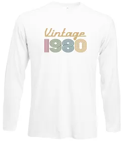Лонгслив Vintage limited edition original parts Белый фото