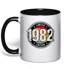 Чашка с цветной ручкой Limited edition 1987 leopard Золото фото