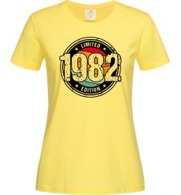 Женская футболка Vintage 1982 Женская футболка Vintage 1982