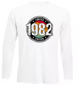 Лонгслив Vintage 1984 Белый фото