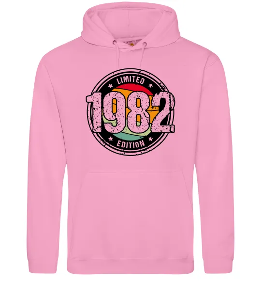 Чоловіча толстовка (худі) Vintage 1982 Рожевий фото