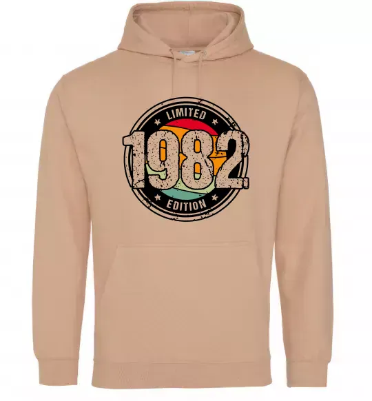 Жіноча толстовка (худі) Vintage 1982 Пісочний фото