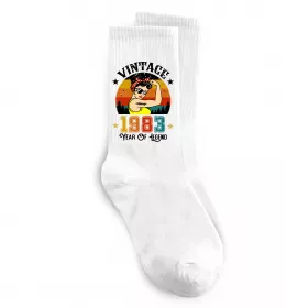 Носки Vintage 1980 Белый фото
