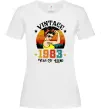 Жіноча футболка Vintage 1983 Білий фото