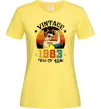 Жіноча футболка Vintage 1983 Лимонний фото