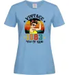 Жіноча футболка Vintage 1983 Блакитний фото