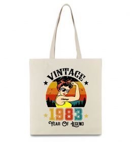 Эко-сумка Vintage 1983 Эко-сумка Vintage 1983