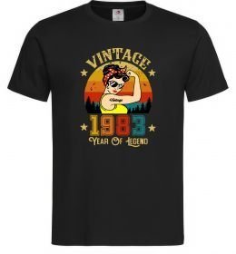 Мужская футболка Vintage 1983 Мужская футболка Vintage 1983