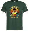 Мужская футболка Vintage 1983 Темно-зеленый фото