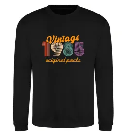 Свитшот Vintage 1985 Черный фото
