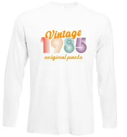 Лонгслив Vintage limited edition original parts Белый фото