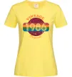 Женская футболка Vintage 1986 Лимонный фото