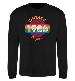 Свитшот Vintage 1986 Черный фото